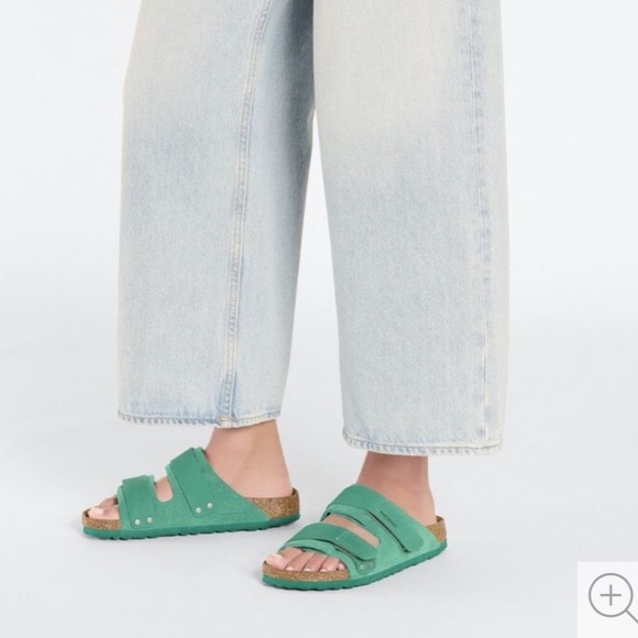 Birkenstock Uji Nubuck Suede Leather Size 8 NEW - Picture 2 of 14